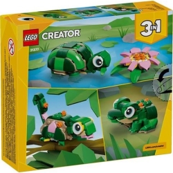 Klocki LEGO 31377 Żółw i Kwiat Lilii Wodnej CREATOR